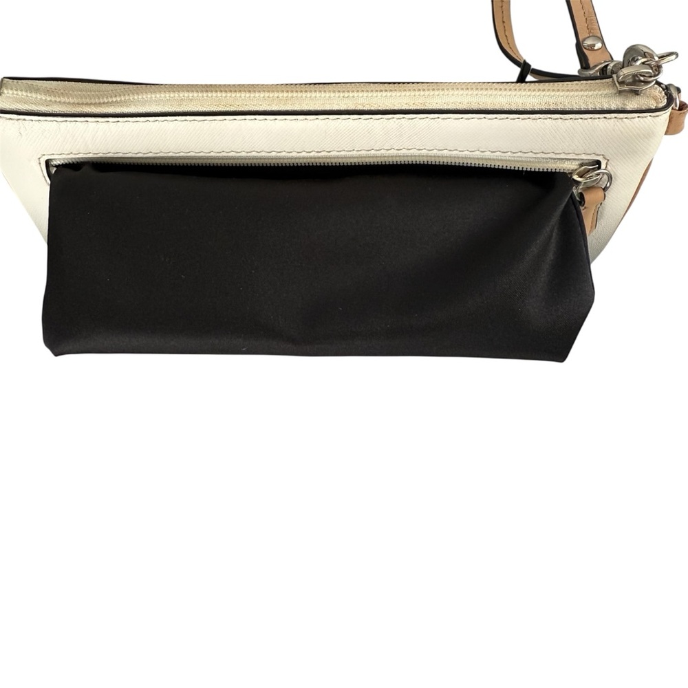 Rare Coach Peyton Ombre Go-Go Wristlet F51380 Silver/Charcoal - Picture 7 of 13